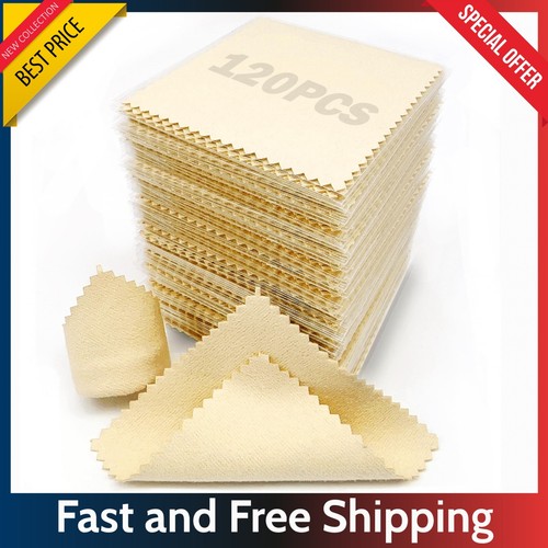 120 pcs jewelry cleaning cloth - pcs,