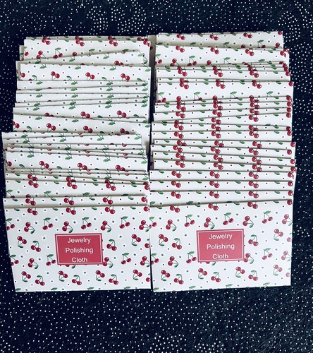 50x silver polishing cloth - silver,