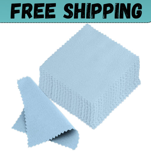 50pcs jewelry cleaning cloth - 50pcs,