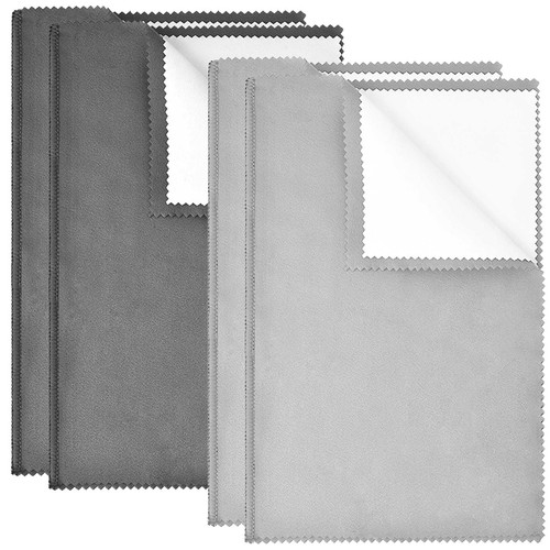 Silver polishing cloth 4pcs - silver,