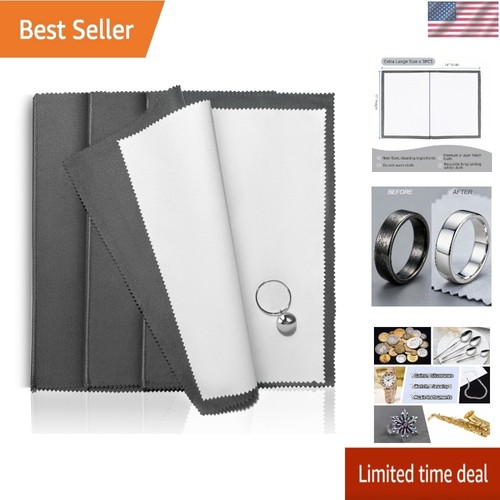 Pcs large silver polishing - x-large,