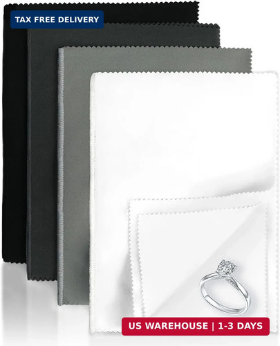 Clwbo 4pcs silver polish cloth - clwbo,