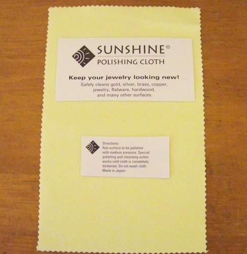 Sunshine polishing cloth - 1, for