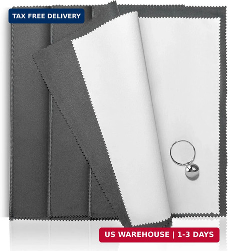 3pcs silver polishing cloth - 3pcs,
